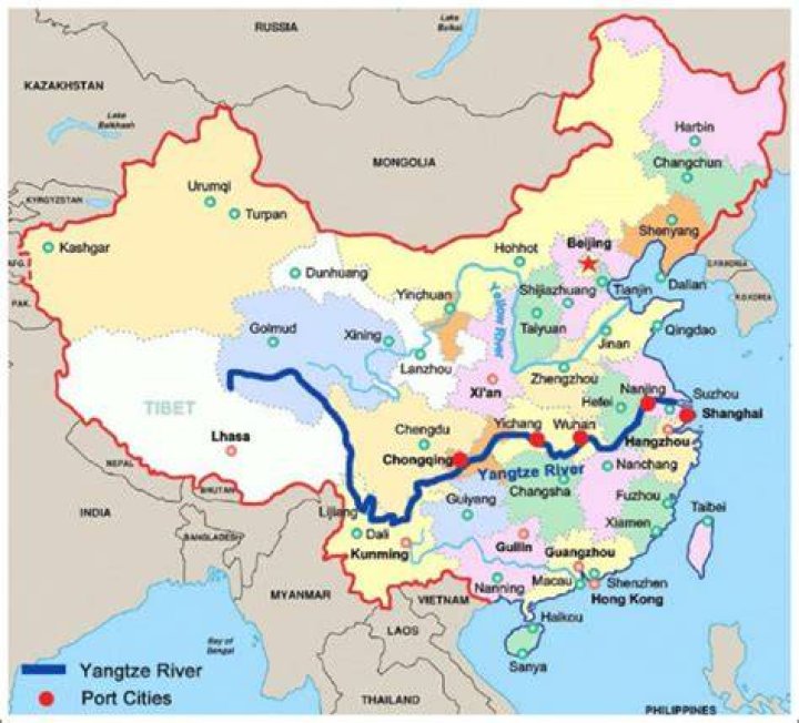 Important Rivers Yangtze 2