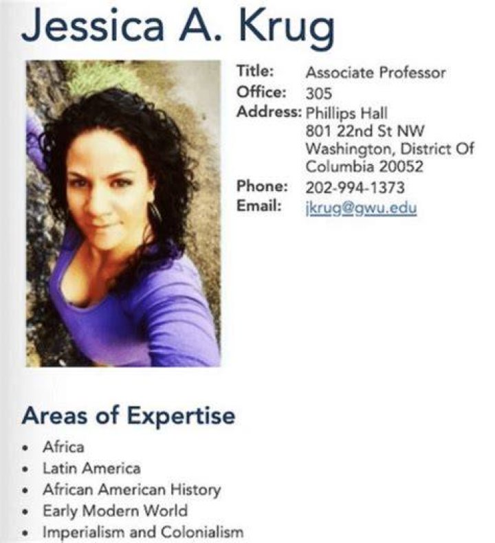 Jessica Krug University Profile
