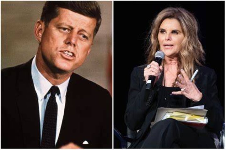 JFK With Maria Shriver And Caroline Kennedy
