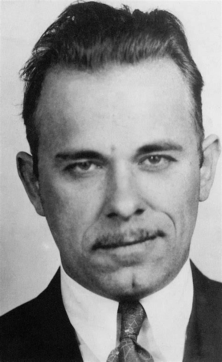 John Dillinger With His Tommy Gun