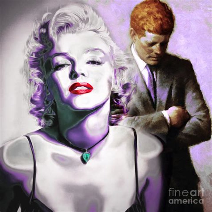 John Kennedy Marilyn Monroe Photograph