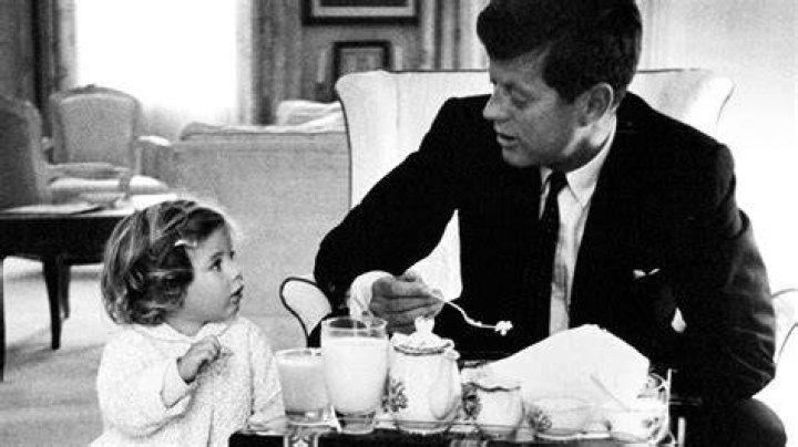 John Kennedy Photos Breakfast With Caroline