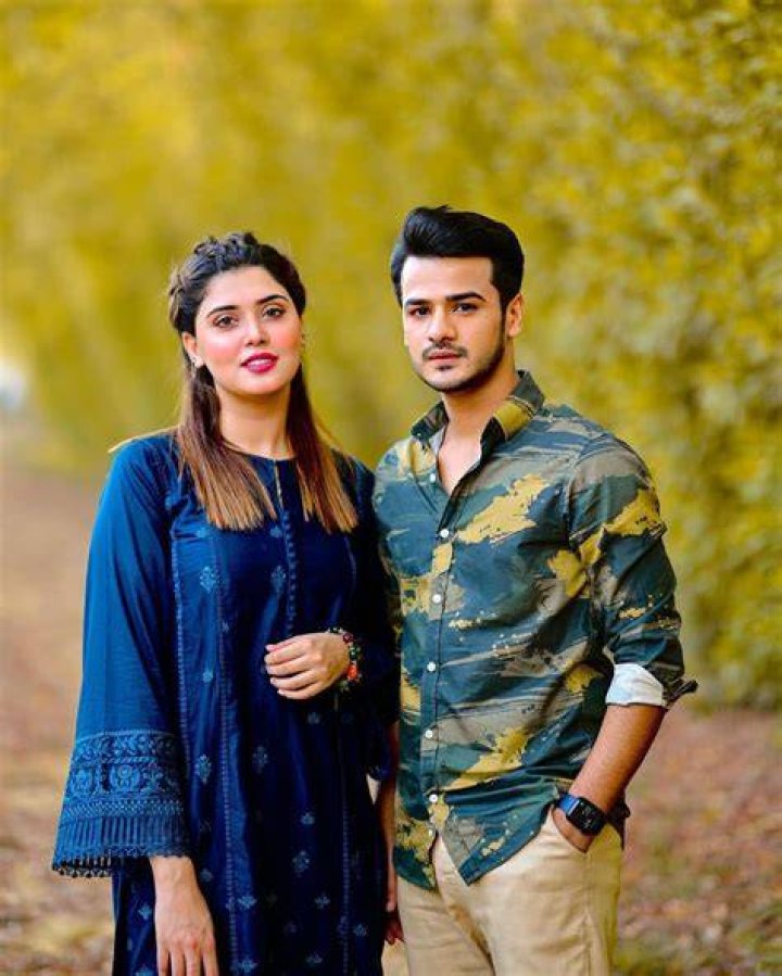 Kanwal Aftab with her husband Zulqarnain Sikandar