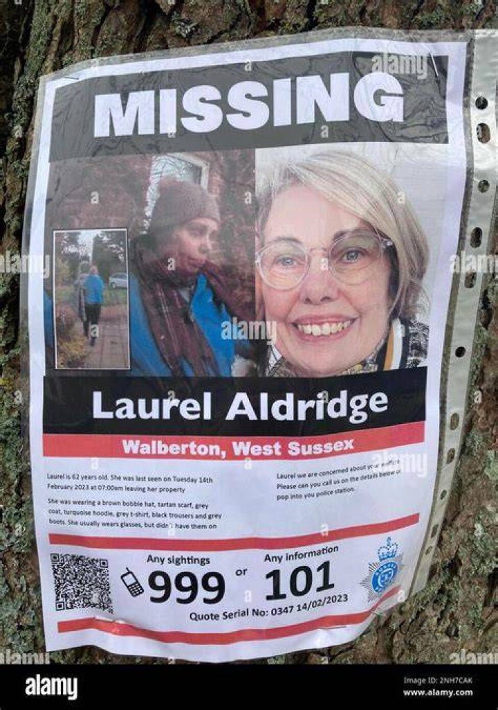 Laurel Aldridge missing