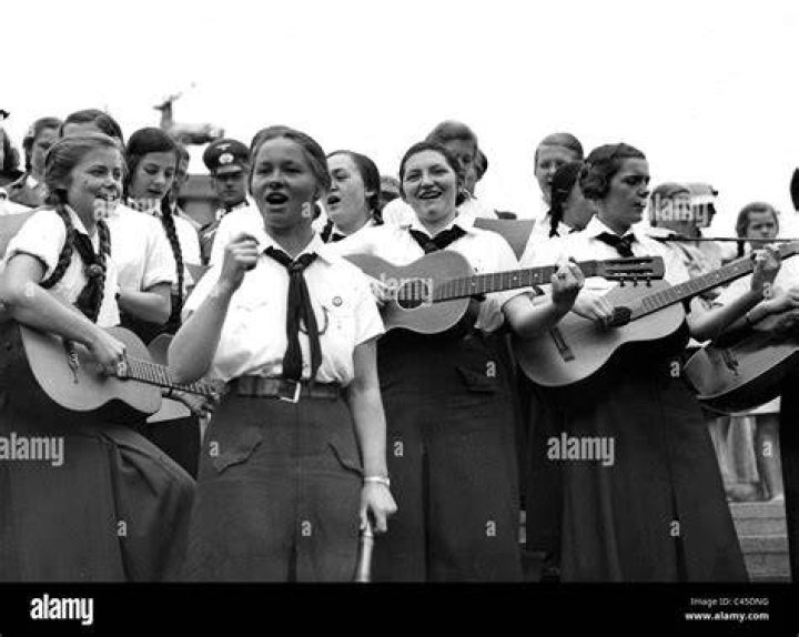 League German Girls In The Hitler Youth
