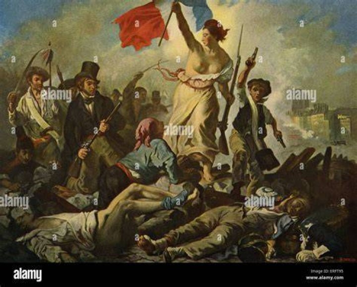 Liberty Leading The People by Eugène Delacroix