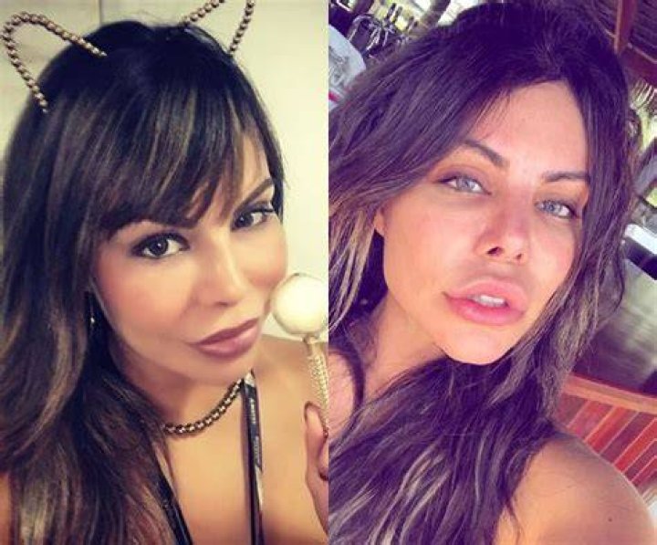 Liziane Gutierrez and her child