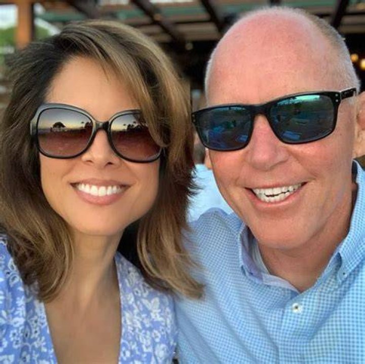Loni Coombs with her husband