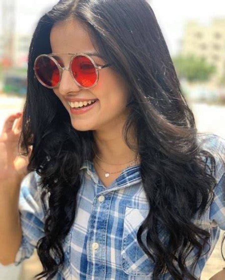 Mahima Makwana wearing shades
