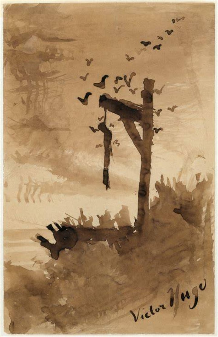 Man Being Hanged Drawn And Quartered