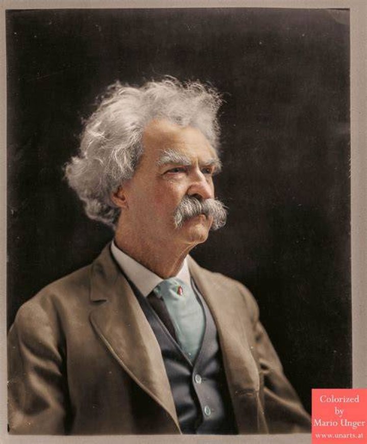 Mark Twain In Color