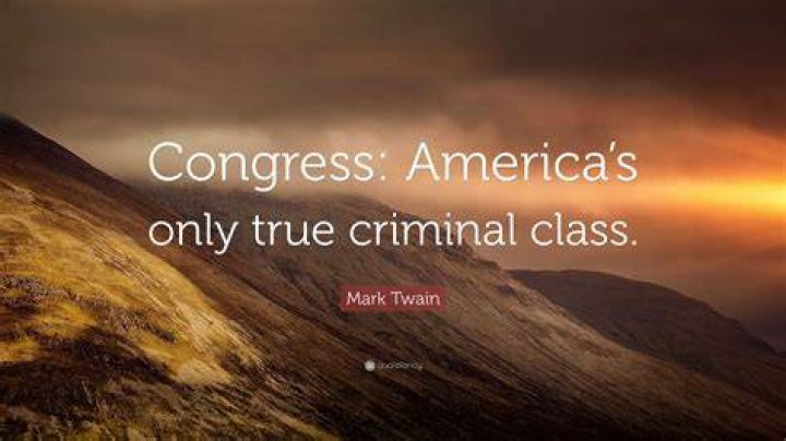 Mark Twain On Congress
