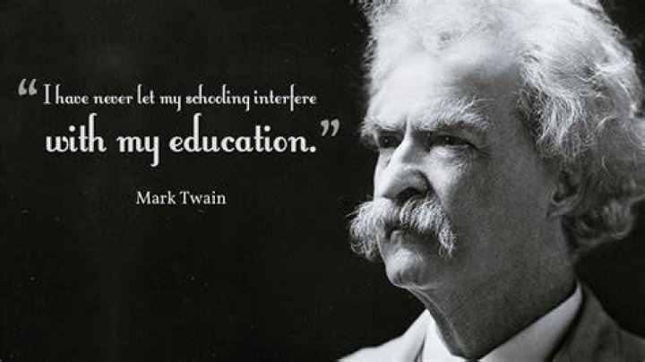 Mark Twain Quotes Education