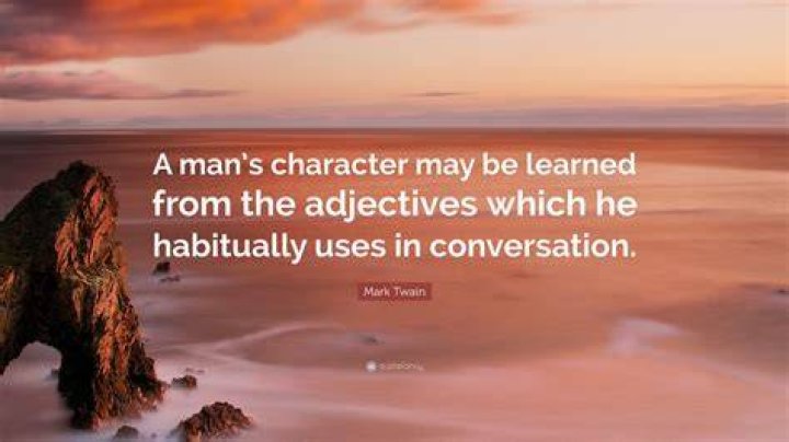 Mark Twain Quotes On Adjectives