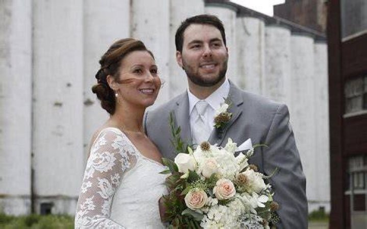 Melissa DeRosa on her wedding day