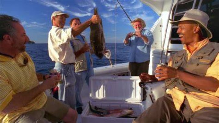 Men Fishing In Caofeidian