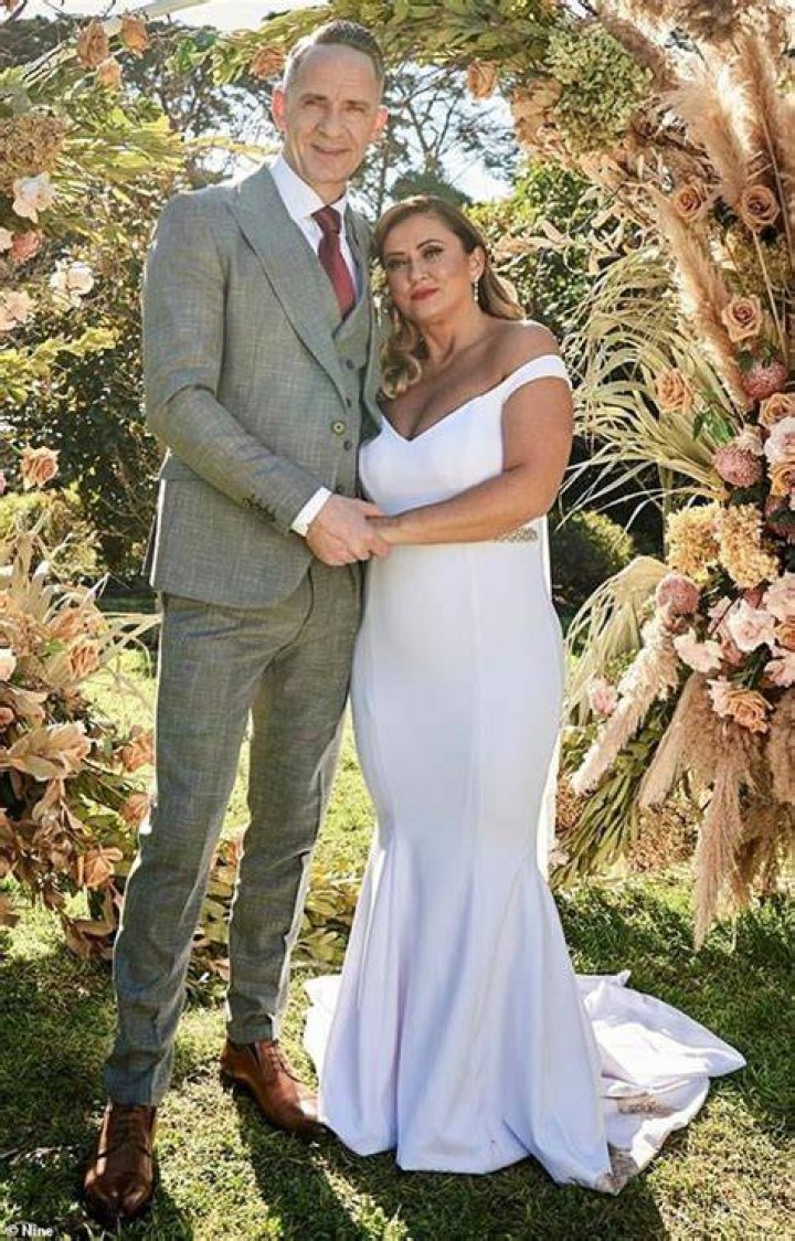 Mishel and her ex-husband Steve Burley