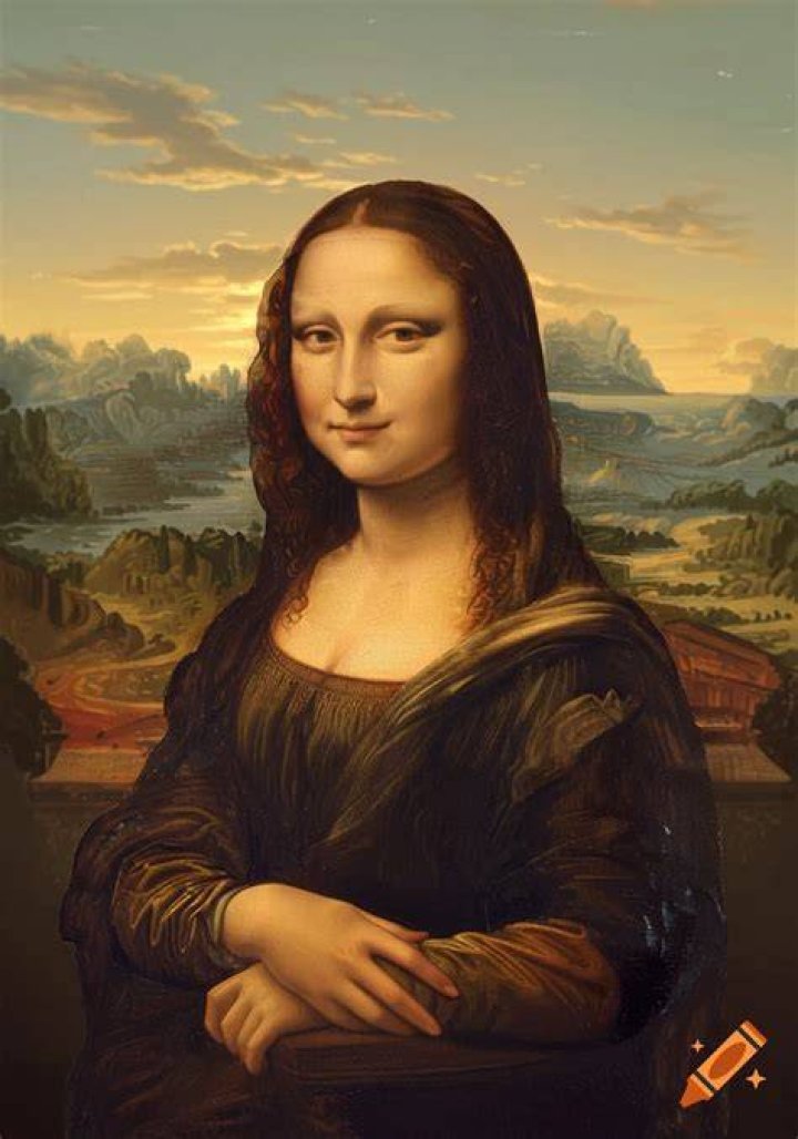 Mona Lisa Full Portrait