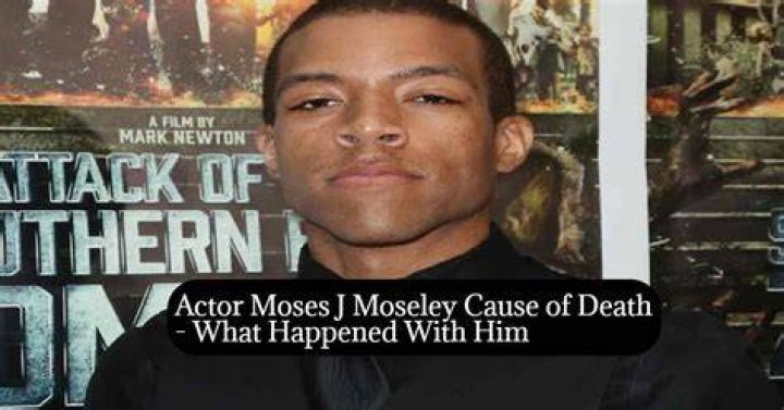 Moses Moseley died at the age of 31