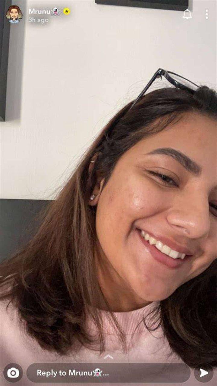 Mrunal Panchal without makeup