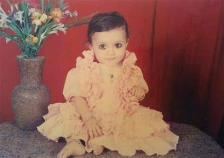Muskan Bamne childhood image