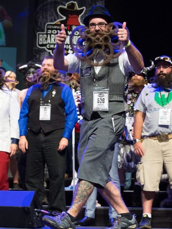 Overall Winner World Beard and Moustache Championships