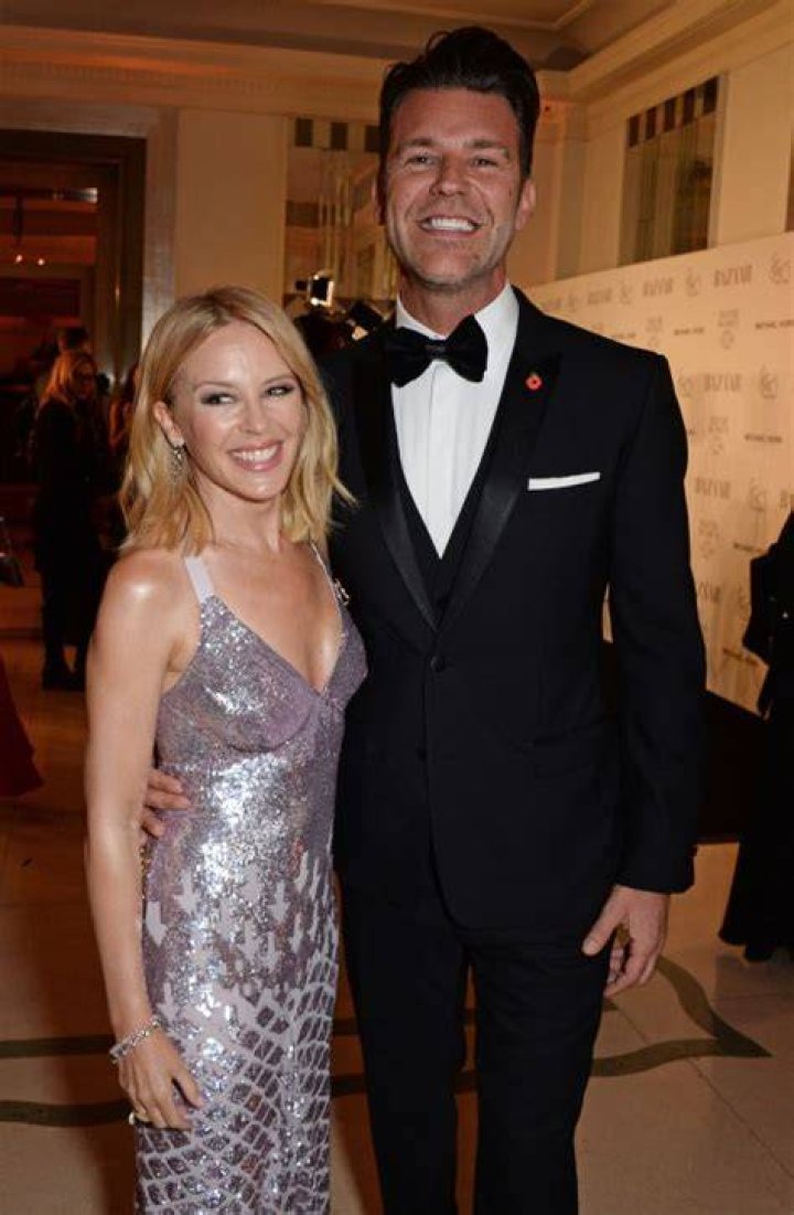 Paul Solomons with Kylie Minogue