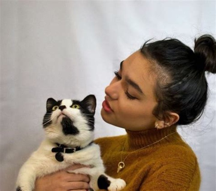 Paulina Ch&aacute;vez likes cats