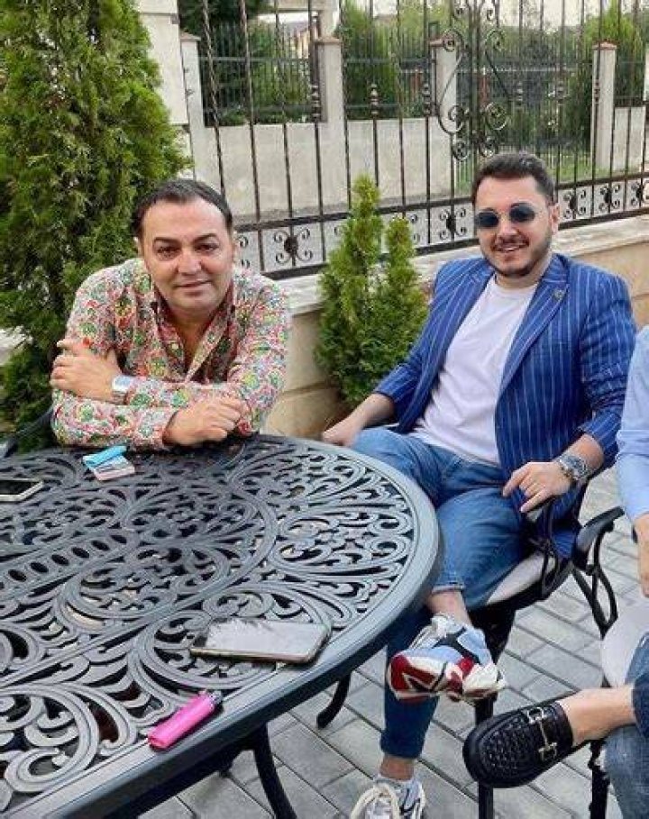 Petrica Carcel with his son Ionut Cercel