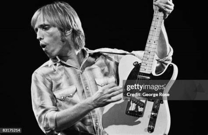 Petty Playing Guitar