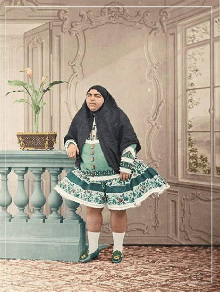 Princess Qajar in her childhood