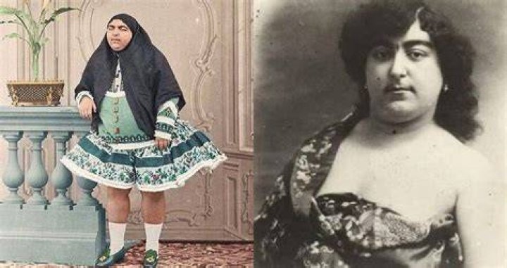 Princess Qajar with her kids