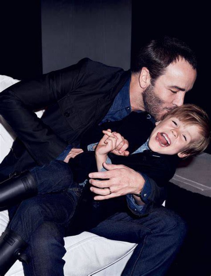 Richard Buckley son at the age of 2 years old