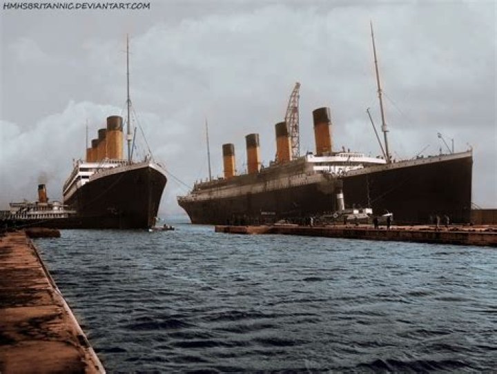 RMS Olympic And RMS Titanic