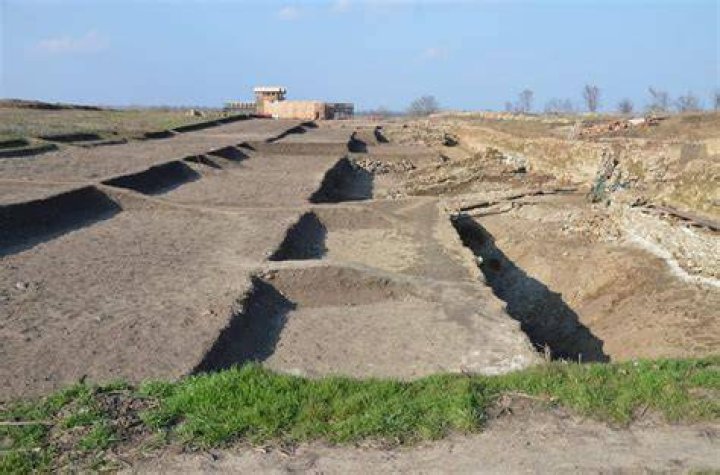 Roman Ship In Serbia