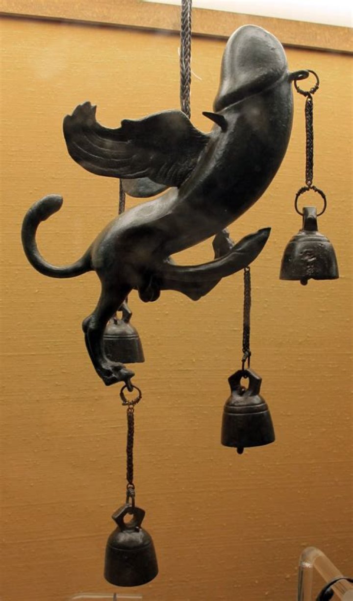 Roman Wind Chime With Phallus