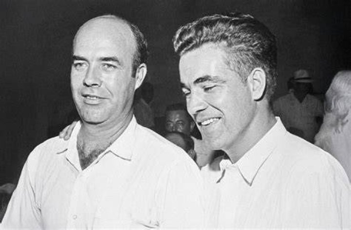 Roy Bryant And JW Milam In Court