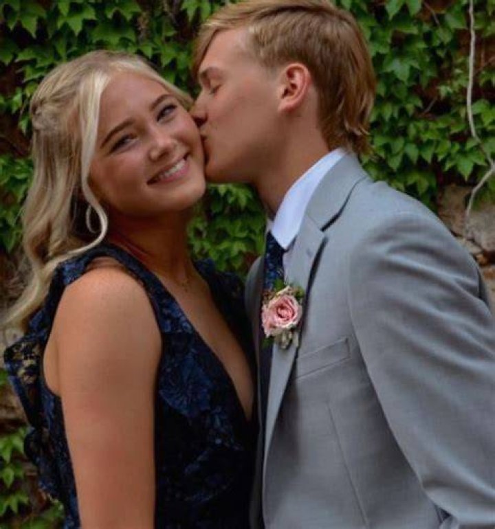 Rylee Arnold with Truman Burningham