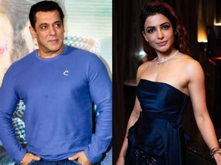 Samantha attended Salman Khan's birthday party