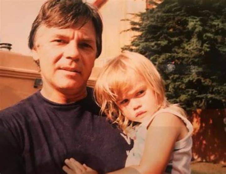 Samantha with her dad Gary Lockwood,