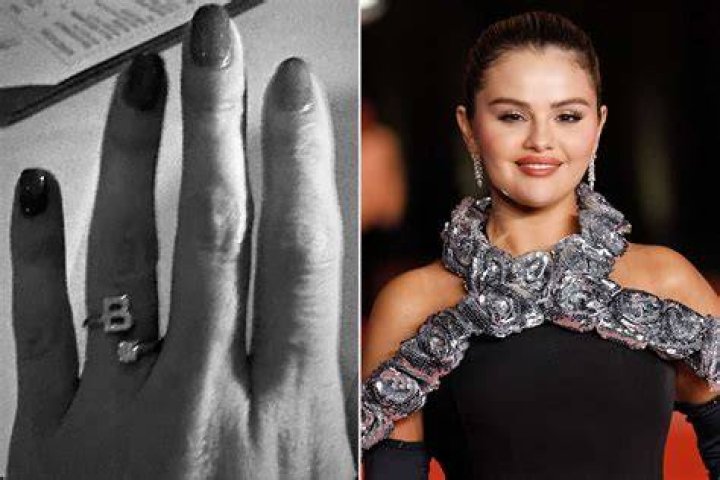 Selena Gomez wears B ring