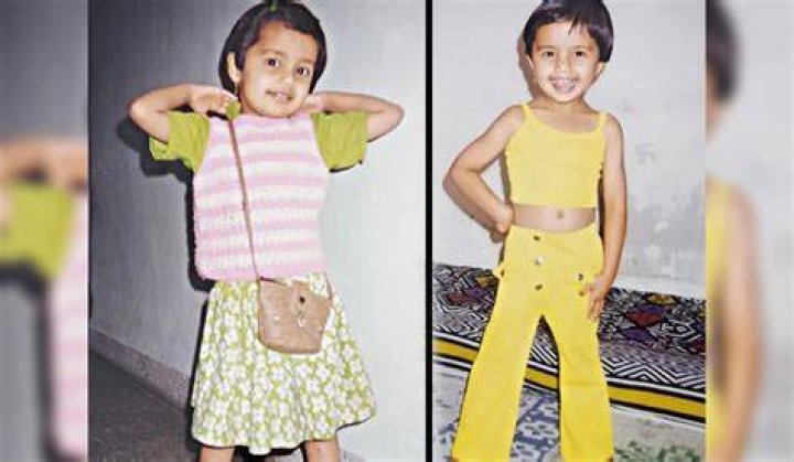 Shivani Rangole childhood image