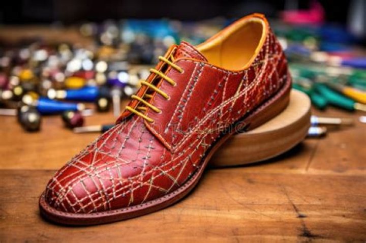 Shoe And Pieces Of A Heel