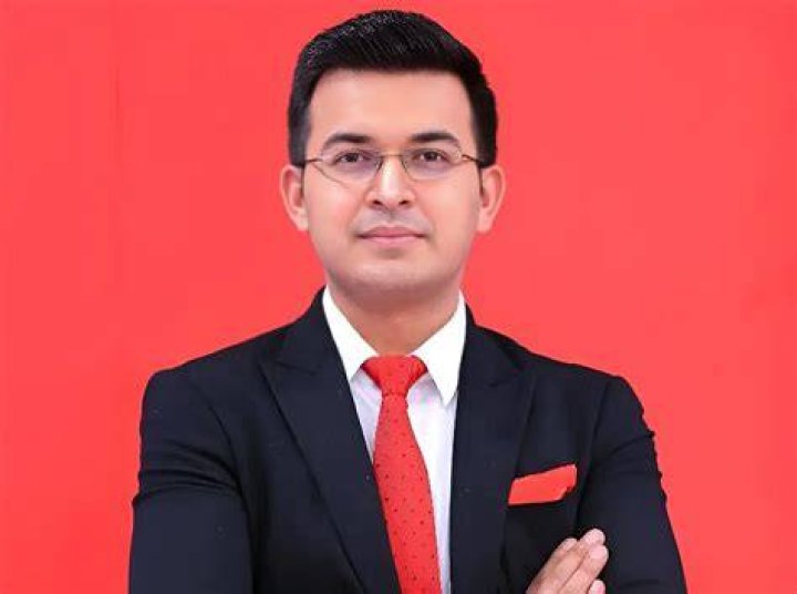 Shubhankar Mishra at Aaj Tak studio