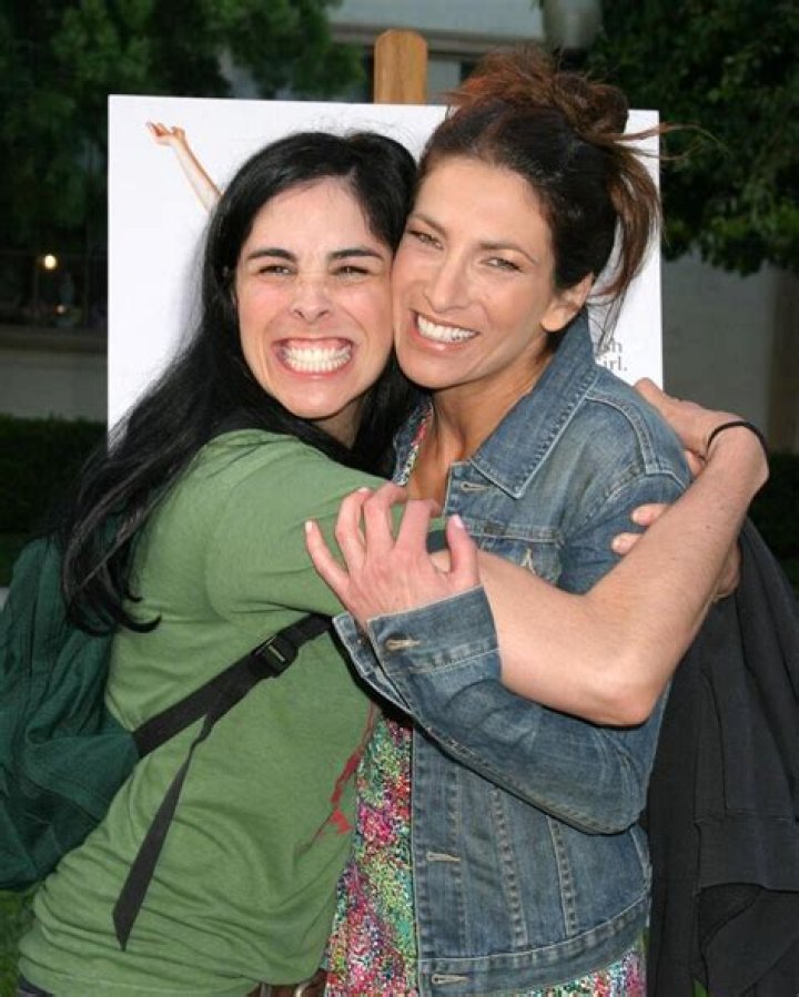 Silverman with her family member