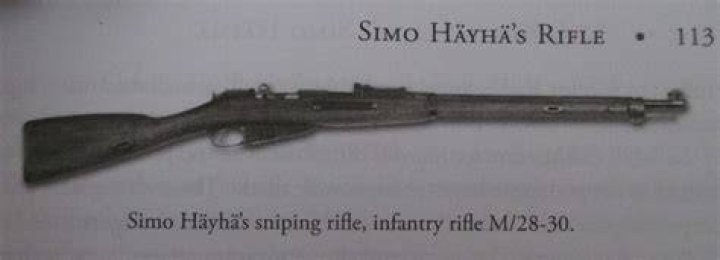 Simo Hayha With Rifle