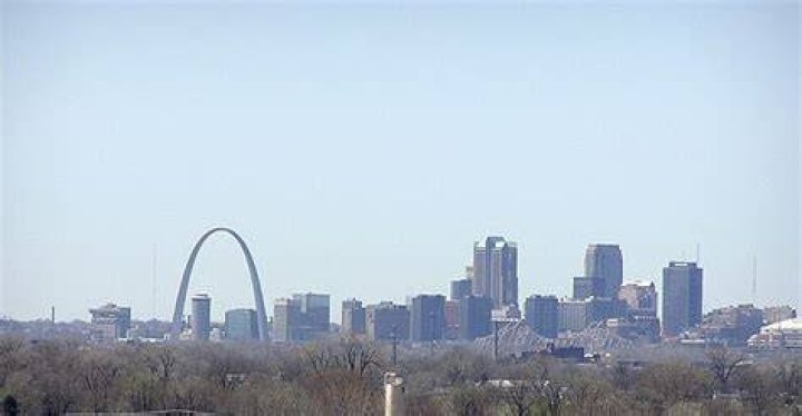 St. Louis From Monks Mound