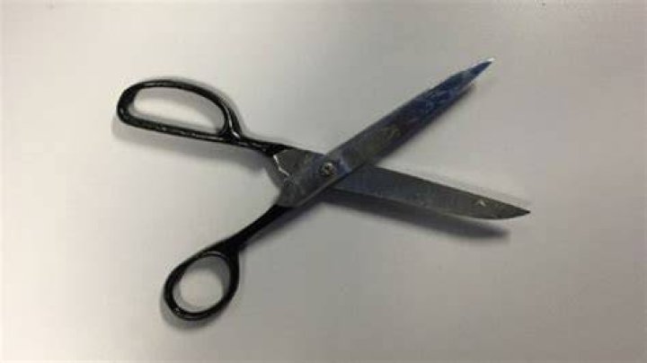 Stabbed By Scissors X-Ray