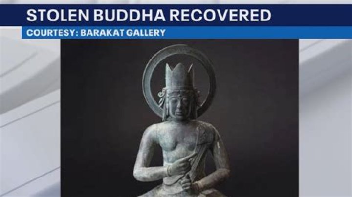 Stolen Buddha Statue