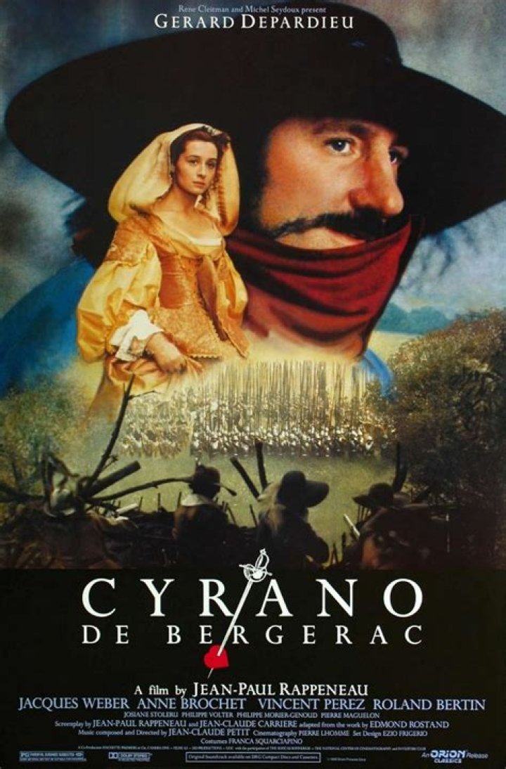 The official poster of Cyrano